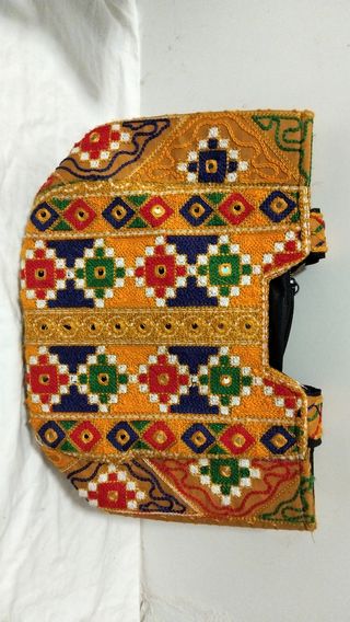 Bolso de mano colorido