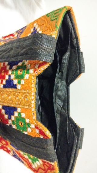 Bolso de mano colorido