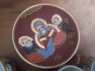 Servizio giapponese 6 tazzine caffè + zuccheriera