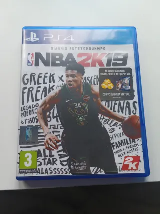 NBA 2K19 PS4 (PlayStation 4) Giannis Antetokounmpo