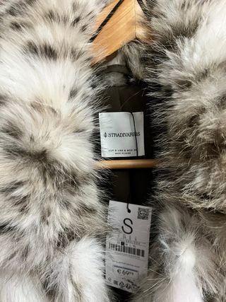 Chaqueta pelo estampado leopardo Stradivarius