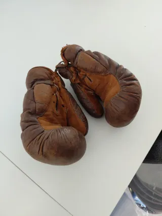 Guantes Boxeo Antiguos 1930