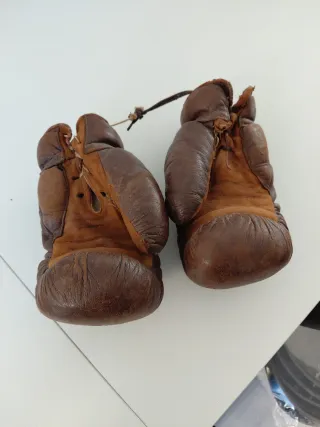 Guantes Boxeo Antiguos 1930
