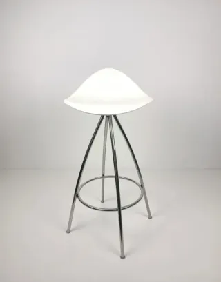 Taburete Onda Stua Jesús Gasca Blanco