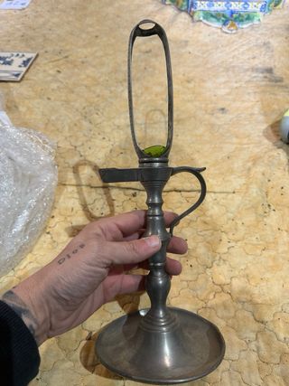 Reloj de aceite s.XIX