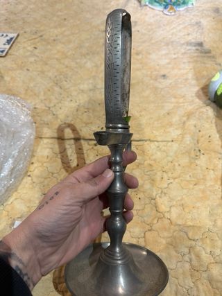 Reloj de aceite s.XIX