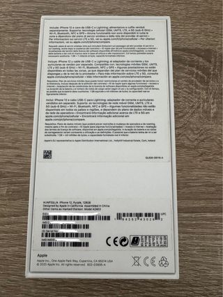 iPhone 12 128GB Viola Impeccabile