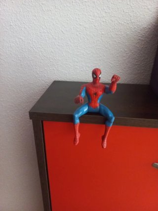 Lote Peluches Batman, Spiderman y Pantera Rosa