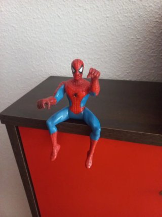 Lote Peluches Batman, Spiderman y Pantera Rosa