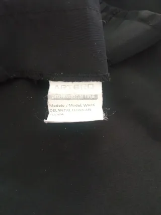 Delantal peluquería canina negro ARTERO