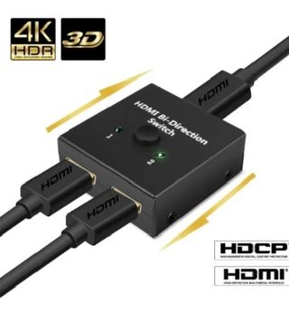 Conmutador HDMI Bi-Direccional 2 Puertos