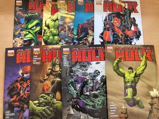Lote 30 comics Hulk Rojo (casi completo)