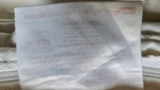 Fodera protettiva per materasso in lattice 1,50