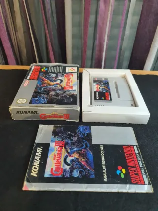 Super Castlevania IV SNES PAL Konami