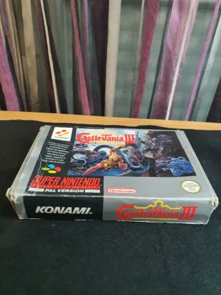 Super Castlevania IV SNES PAL Konami