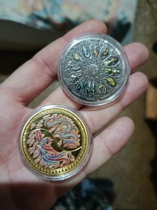 Lotto di 8 Nuove Monete Commemorative