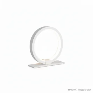 Lámpara de Mesa Mantra Kitesurf Blanca