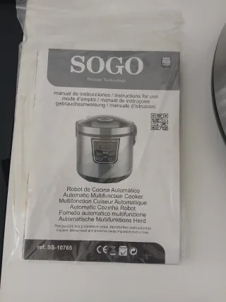 Robot de Cocina Sogo Multifunción
