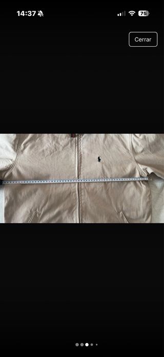 Chaqueta Polo Ralph Lauren Beige Talla M