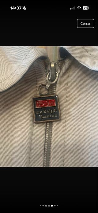 Chaqueta Polo Ralph Lauren Beige Talla M