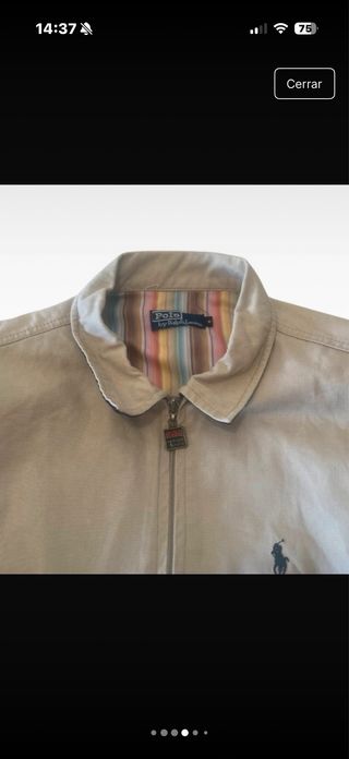 Chaqueta Polo Ralph Lauren Beige Talla M