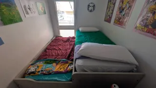 Cama nido doble, con somiers.