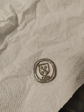 Moneda portuguesa antigua