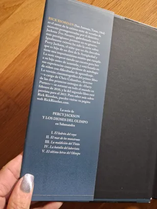 El ladrón del rayo (Percy Jackson y los dioses ...