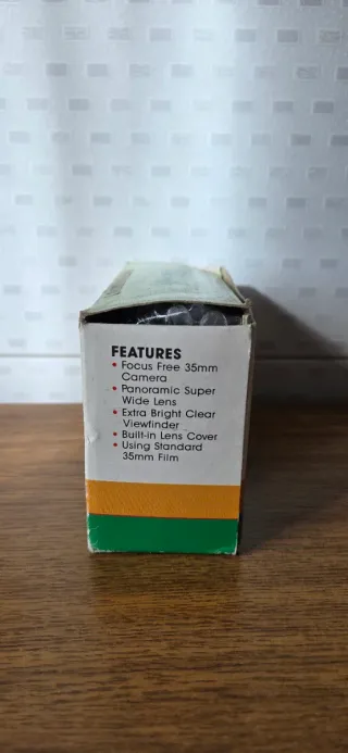 Macchina fotografica Panorama gialla