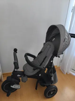 Triciclo Evolutivo Kinderkraft Gris