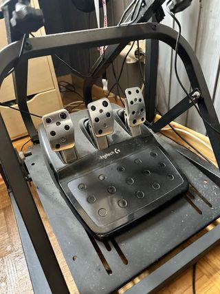 Cockpit Completo + Volante Logitech Xbox