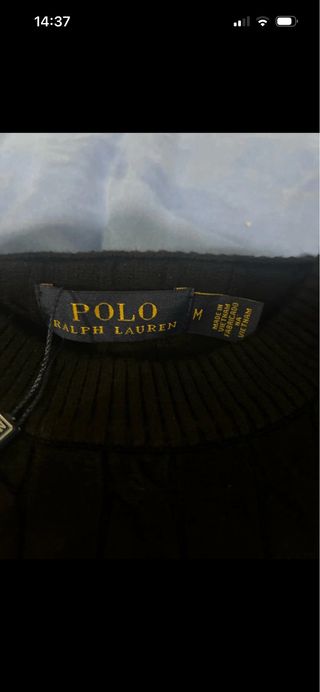 Maglione Ralph Lauren Uomo Nero