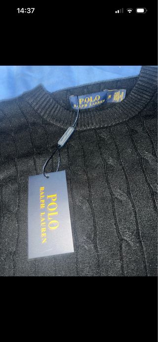 Maglione Ralph Lauren Uomo Nero