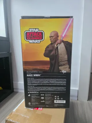 Hot Toys Mace Windu Figura Coleccionable