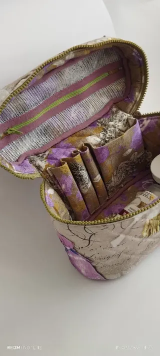 Estuche neceser artesanal multiusos