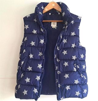 Chaleco azul niña - Talla 9-10 años