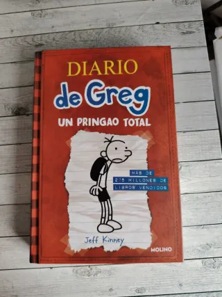 Lote 2 libros:Diario de Greg 1 - Un pringao total