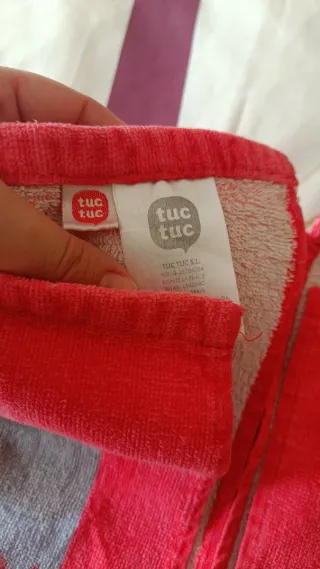 Lote 3 capas de baño con capucha Talla única