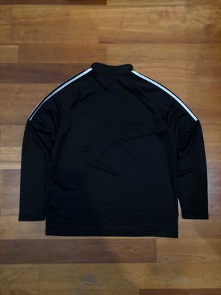 Sudadera Adidas Negra Media Cremallera