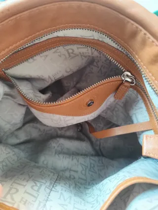 Bolso Lamarthe Paris piel camel