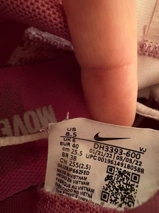 Zapatillas Running Nike Mujer Rosa/Blanco