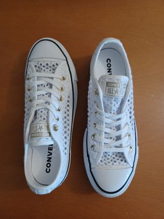 Converse All Star Lift Blancas Talla 37.5