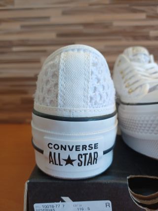 Converse All Star Lift Blancas Talla 37.5