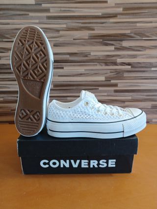 Converse All Star Lift Blancas Talla 37.5
