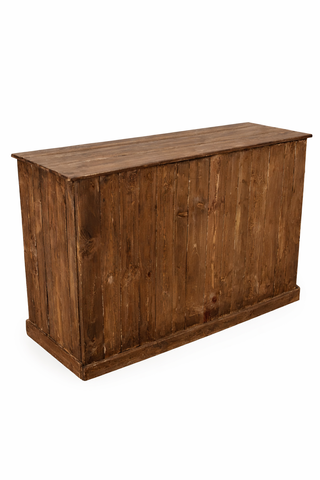 Mostrador de palets rústico