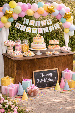 Mostrador de palets rústico