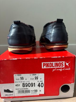 Zapatos hombre Pikolinos Blue Bluch Berna Talla 40