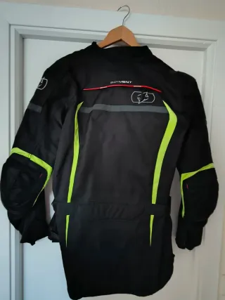 Chaqueta Moto Oxford Negra Talla XL