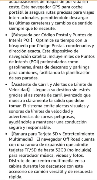 Navegador GPS AWESAFE