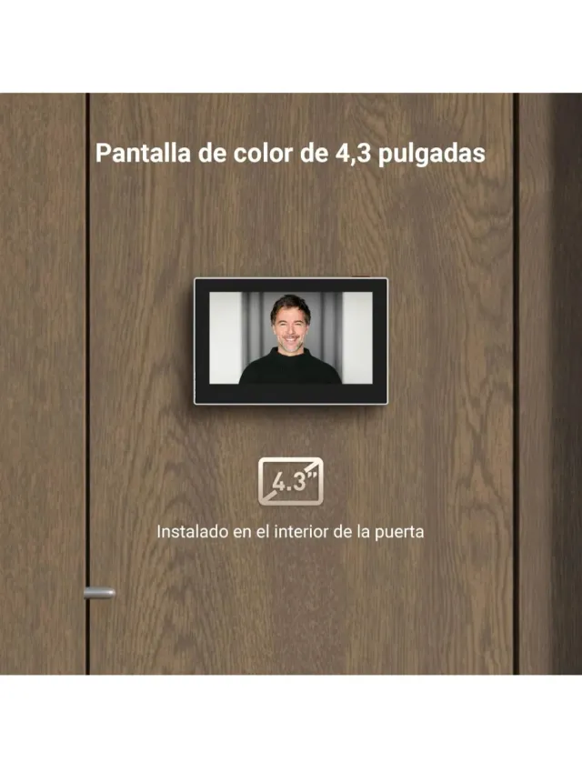 Mirilla Digital con Schermo CP2